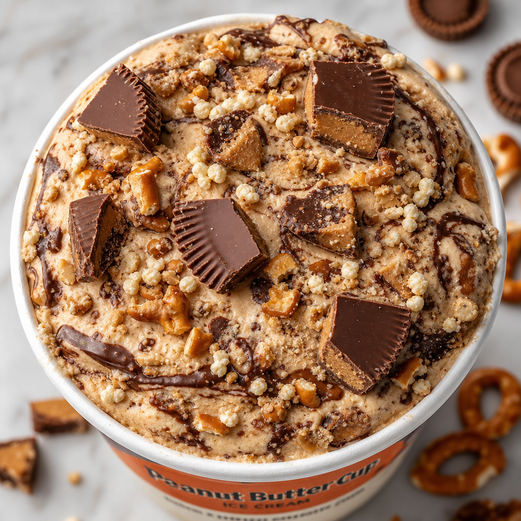 Reece's PB Crunch Mix Ninja Creami