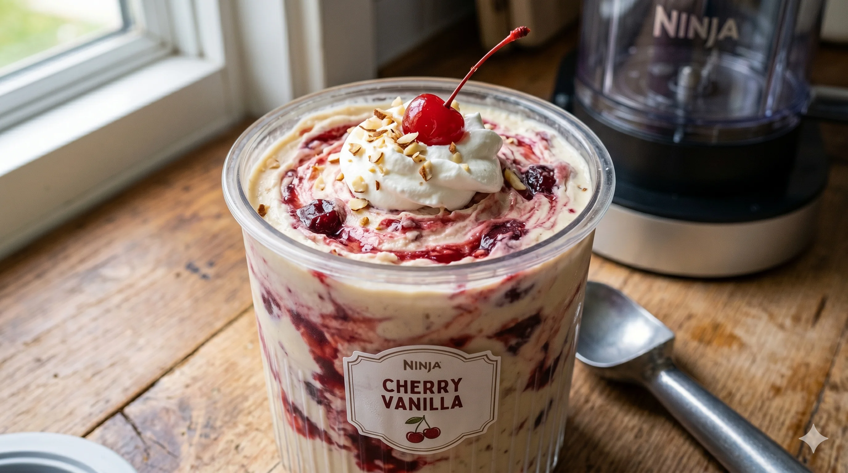 Cherry Vanilla Ninja Creami
