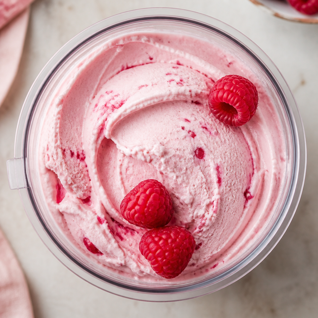 Vegan Raspberry Ninja Creami